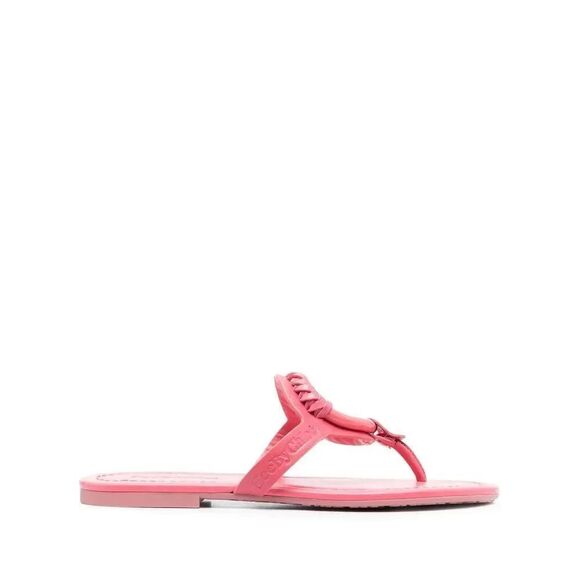 See By Chloe Shoes - See by Chloe Women's Hana Flat Thong Sandals in Pink Size 40 US 10
